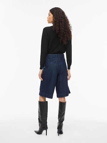 VILA Wide leg Jeans 'VIAdona' in Blauw