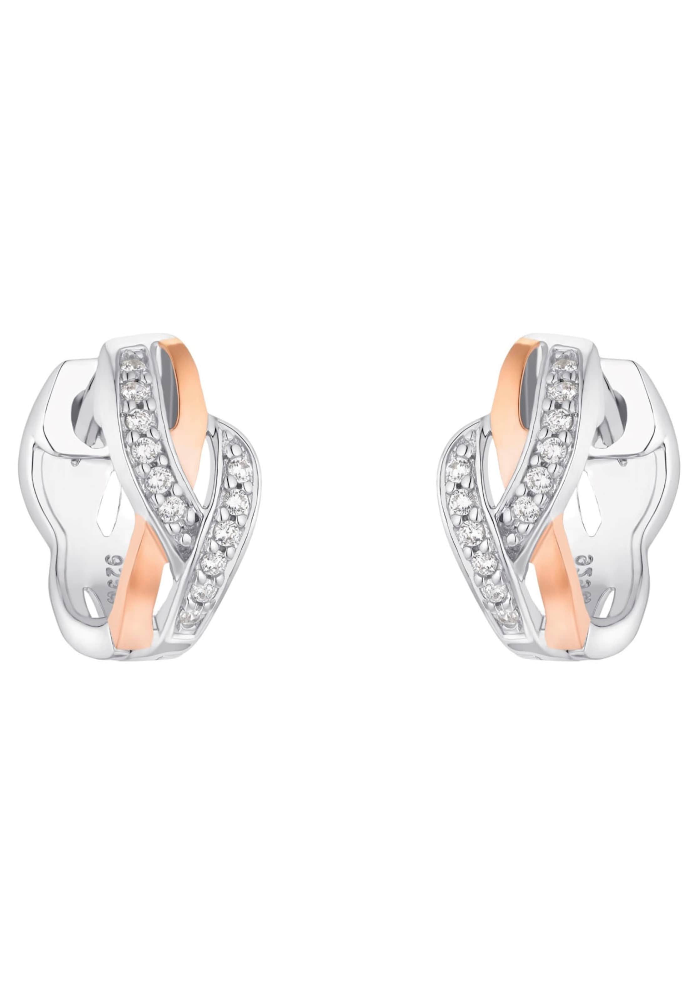 AMOR Ohrringe in Silber: Vorderseite