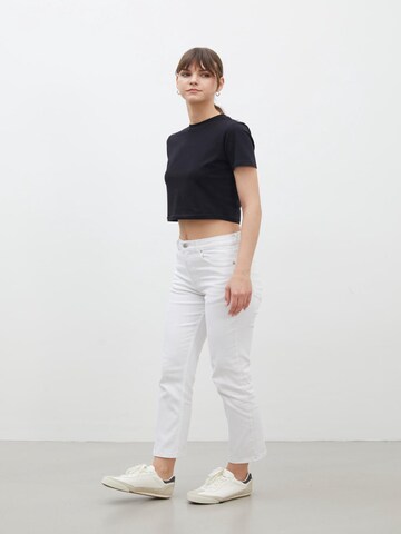 MANUKA Skinny Broek in Wit