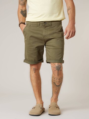 Deeluxe Regular Chino Pants 'Varty' in Green