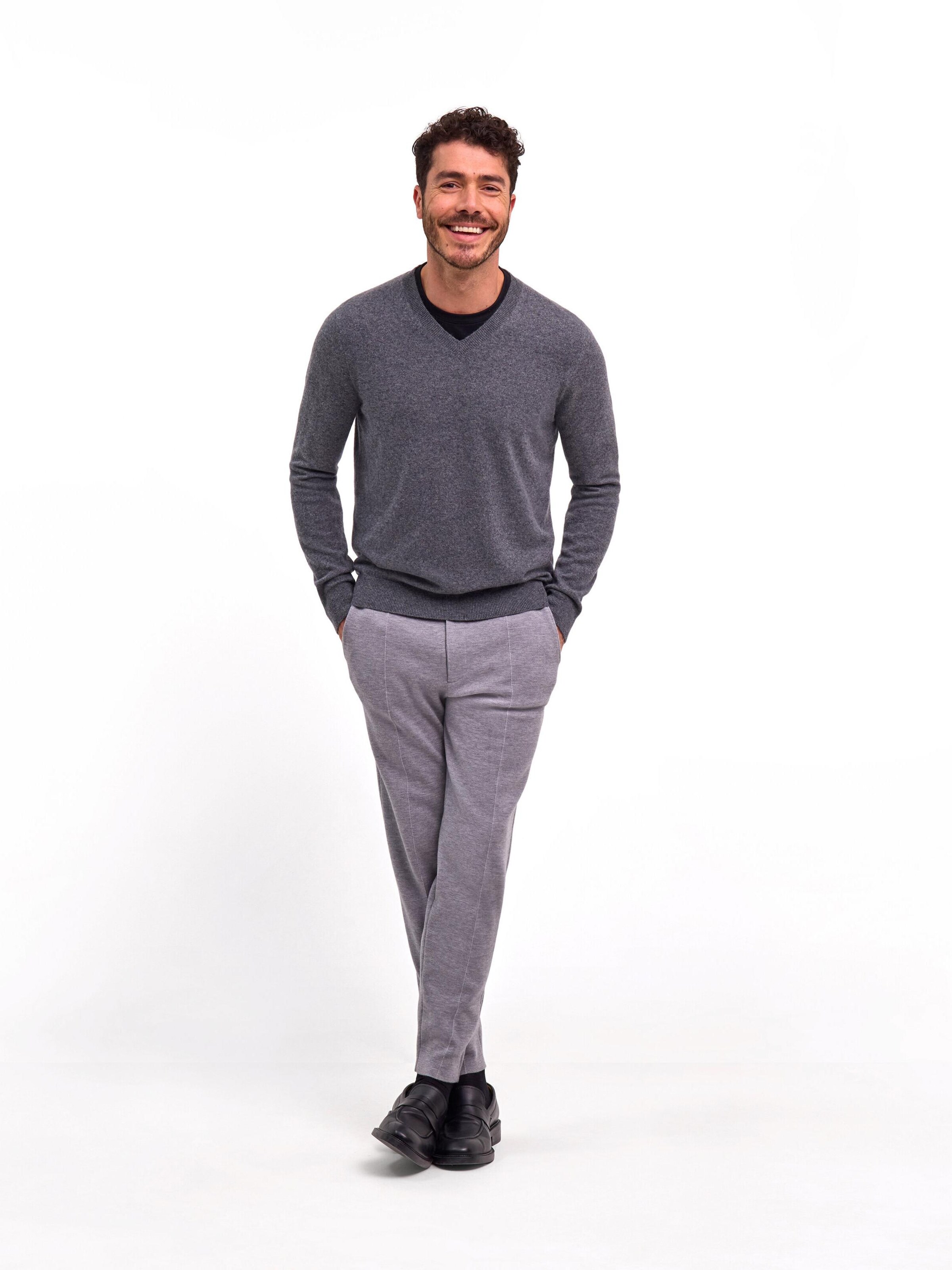FALKE Pullover 'Pure Cashmere'‌‌‌‌‌‌ in Grau