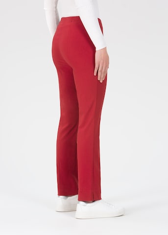 STEHMANN Regular Pants 'INA' in Red