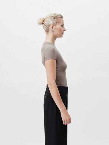 LeGer by Lena Gercke Tričko 'Cindy' - Hnedá