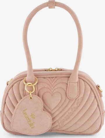 Braccialini - Bolso de mano 'Beth Matelassé' en rosa: frente