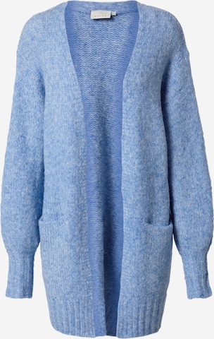 Kaffe Knit Cardigan 'Alioma' in Blue: front