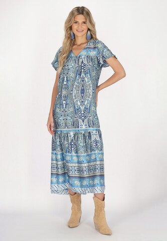 usha FESTIVAL Summer dress in Blue