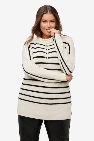 Ulla Popken Pullover in Beige: predná strana