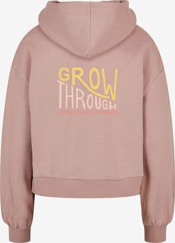 Sweat-shirt 'Spring - Grow Through 1' Merchcode en rose