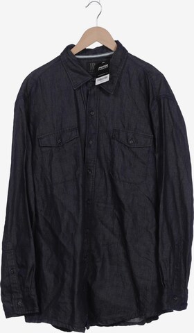 JP1880 Button Up Shirt in 4XL in Blue: front