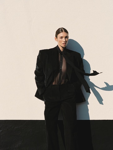 RÆRE by Lorena Rae - Loosefit Calças em preto