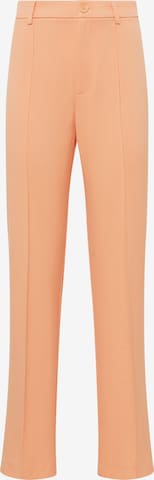 Mavi Loose fit Pleated Pants in Orange: front