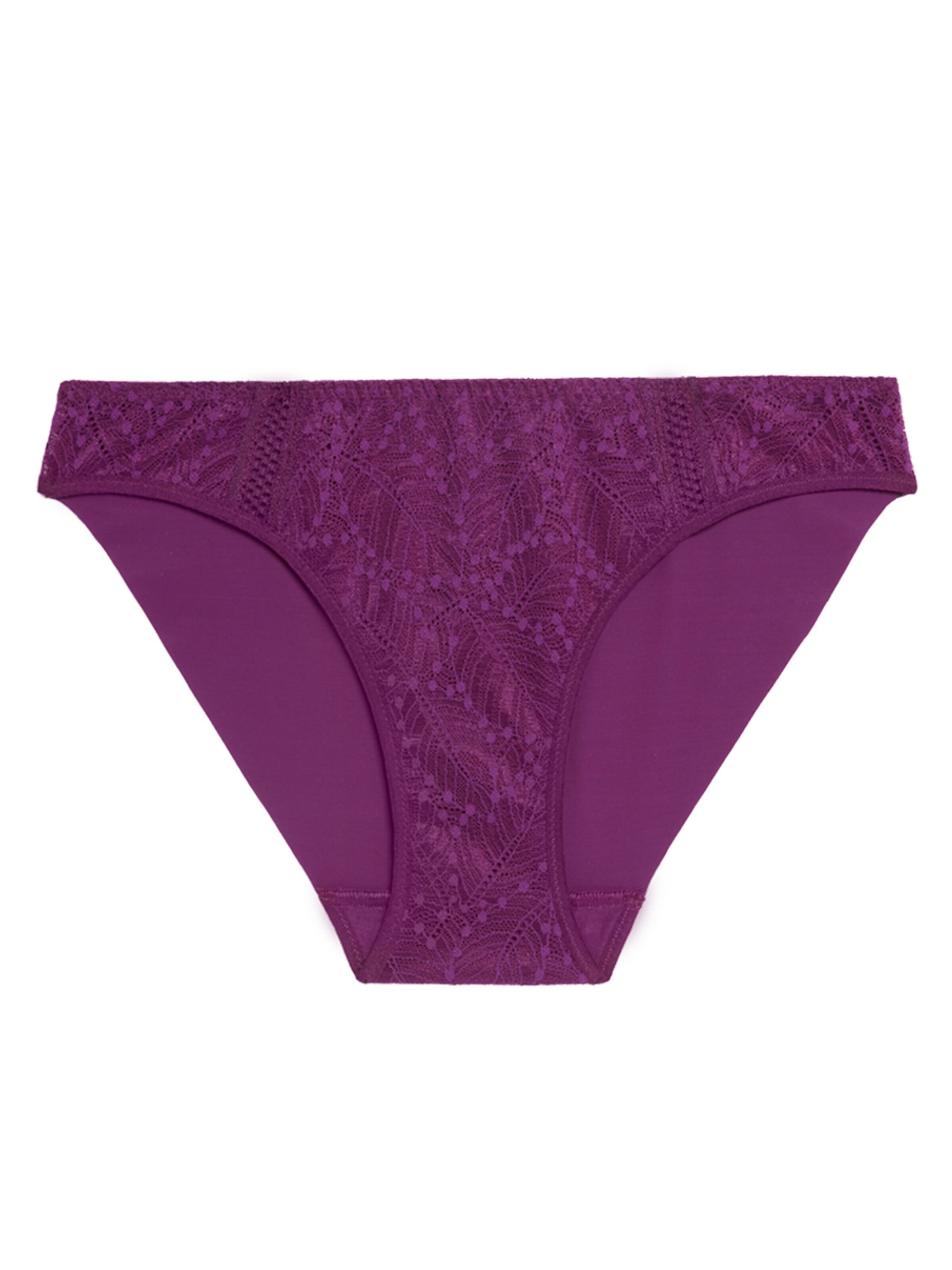 Simone Perele Panty 'Cométe' in Purple: front