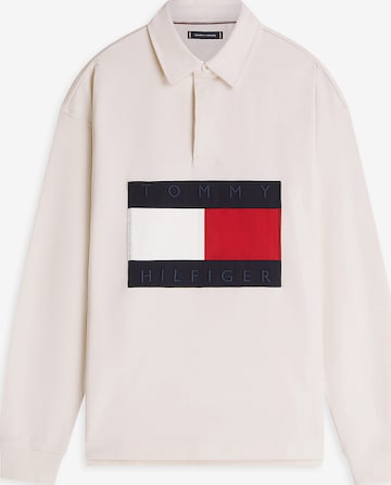 T-Shirt TOMMY HILFIGER en blanc : devant