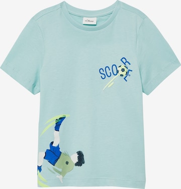 s.Oliver Shirt in Blue: front