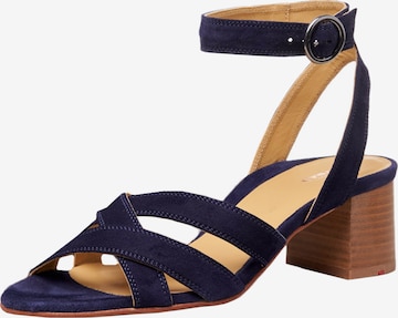 LLOYD Strap Sandals in Blue: front