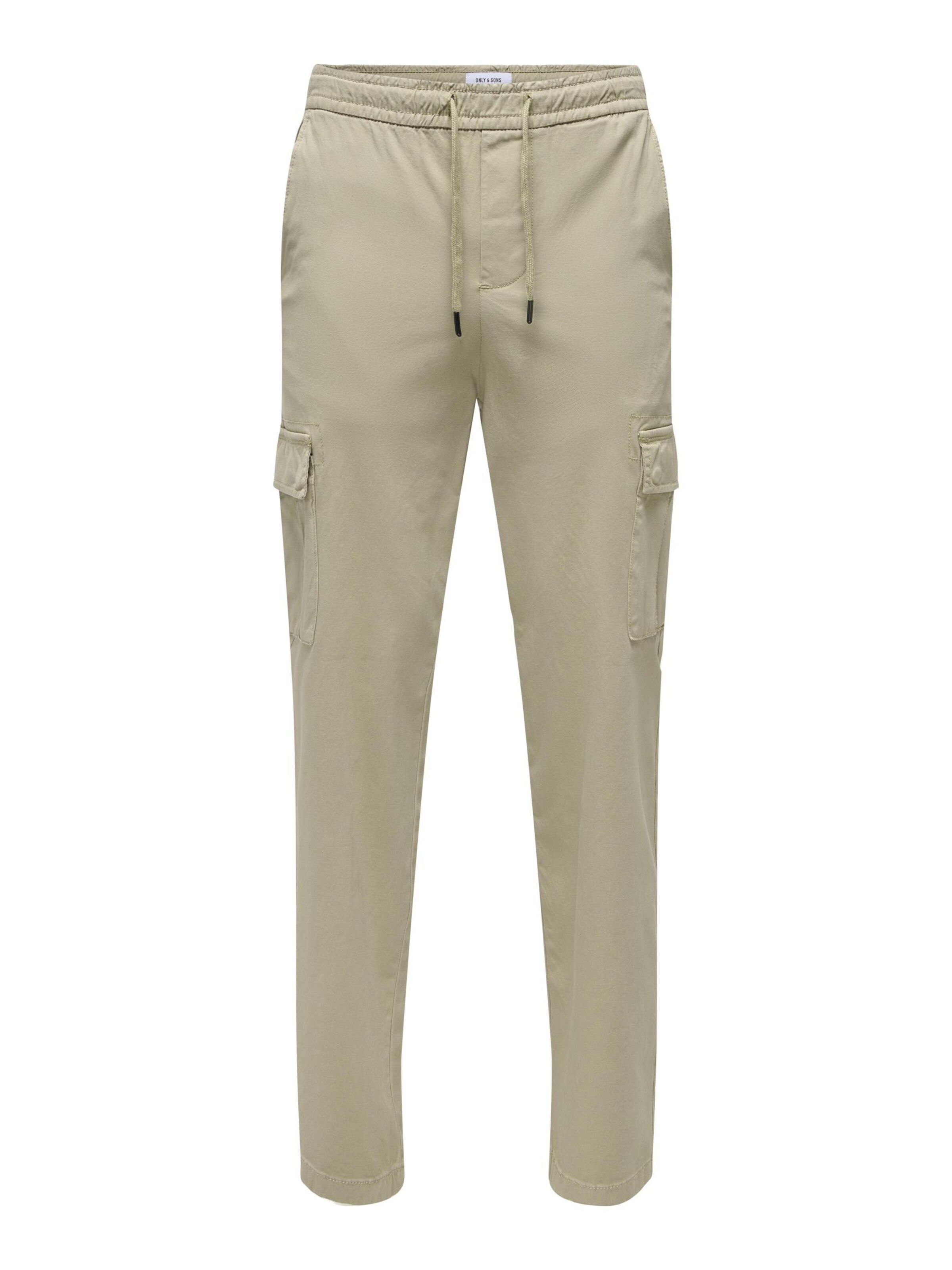 Only & Sons Broek 'ONSSinus' in Grijs: voorkant