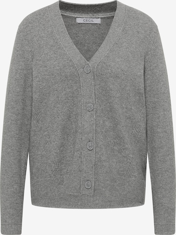 CECIL Strickjacke in Grau: Vorderseite