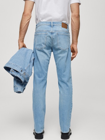 Regular Jeans 'JANL' de la MANGO MAN pe albastru