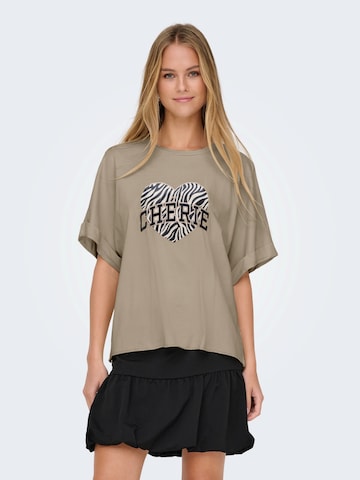 ONLY Särk 'ONLLUCY', värv roheline: eest vaates