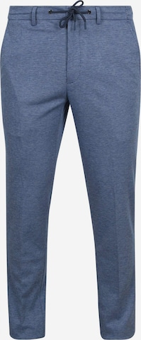 Suitable Slimfit Broek in Blauw: voorkant
