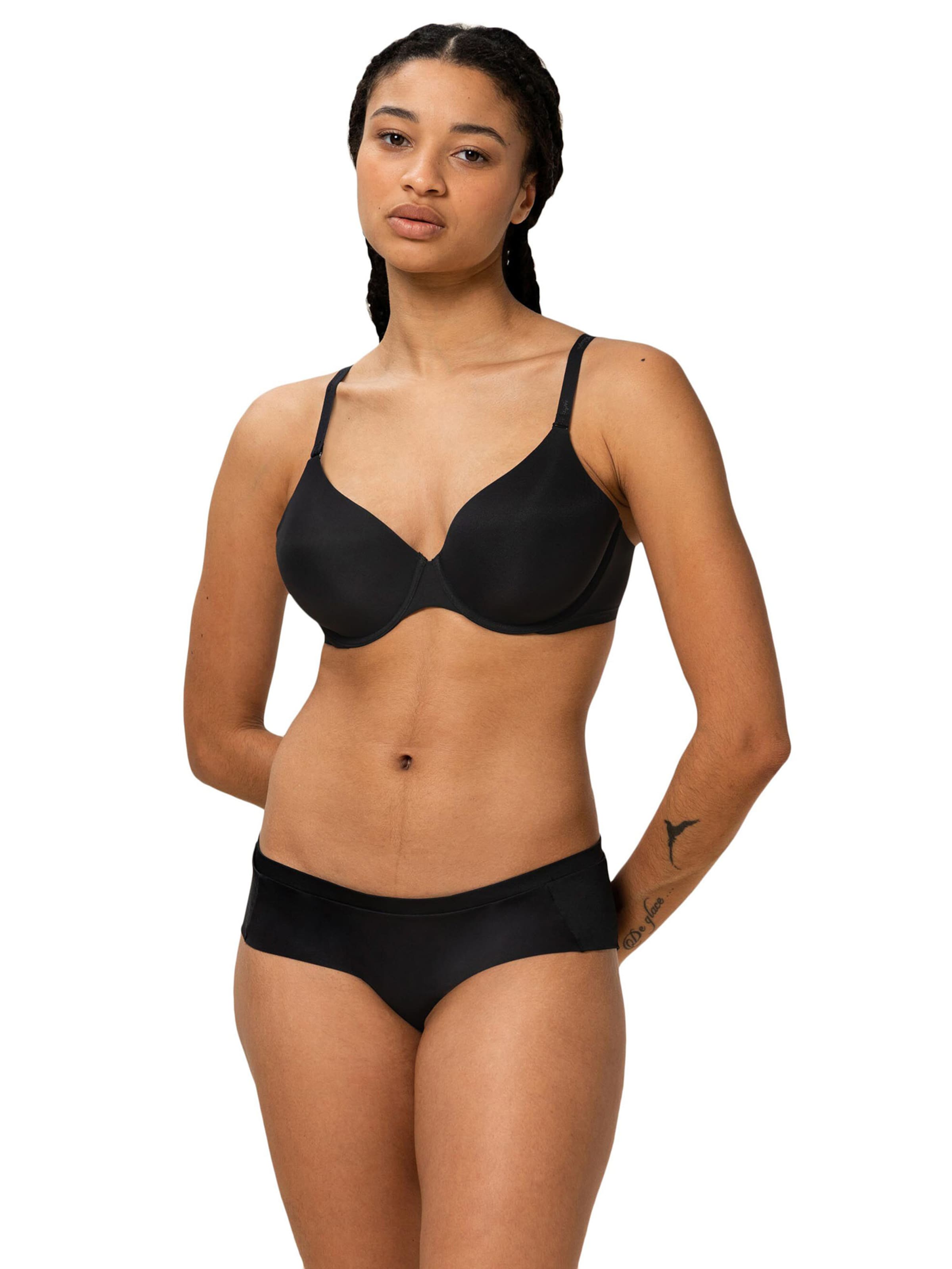 Triangle Soutien-gorge ' Body Make-Up ' TRIUMPH en noir : devant