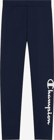 Champion Authentic Athletic Apparel Leggings in Blau: Vorderseite