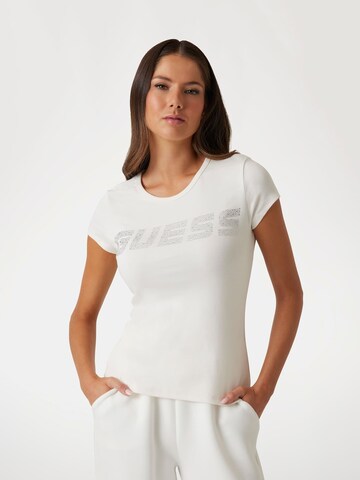 GUESS Performance Shirt 'KIARA' in White: front