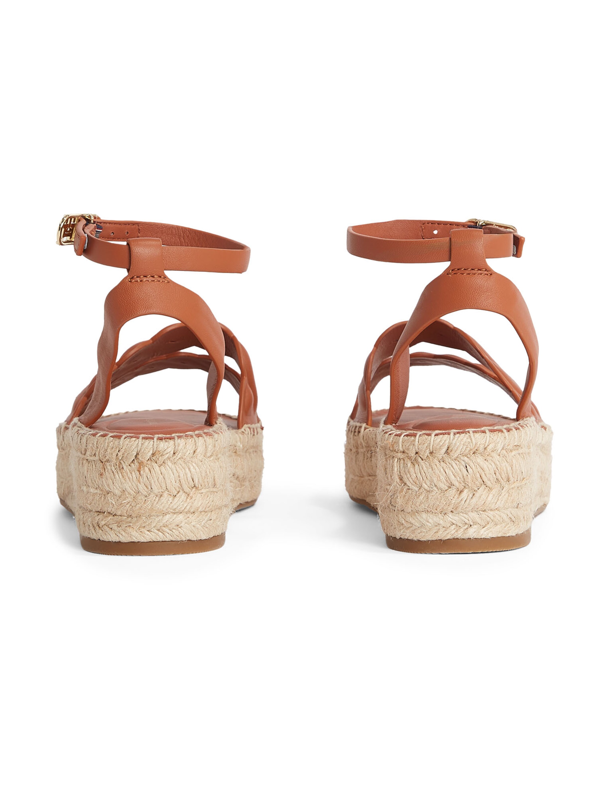 Sandalo con cinturino di TOMMY HILFIGER in marrone