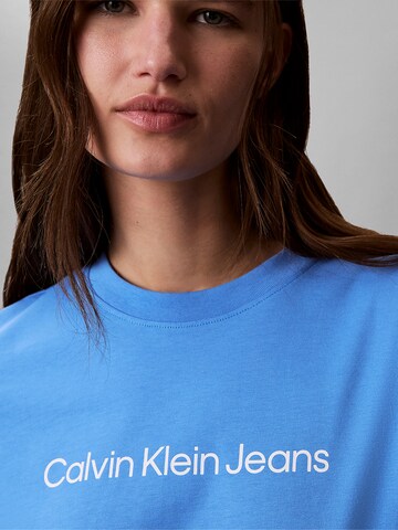 T-shirt Calvin Klein Jeans en bleu