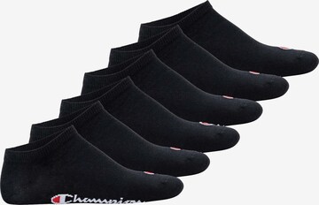 Chaussettes Champion Authentic Athletic Apparel en noir : devant