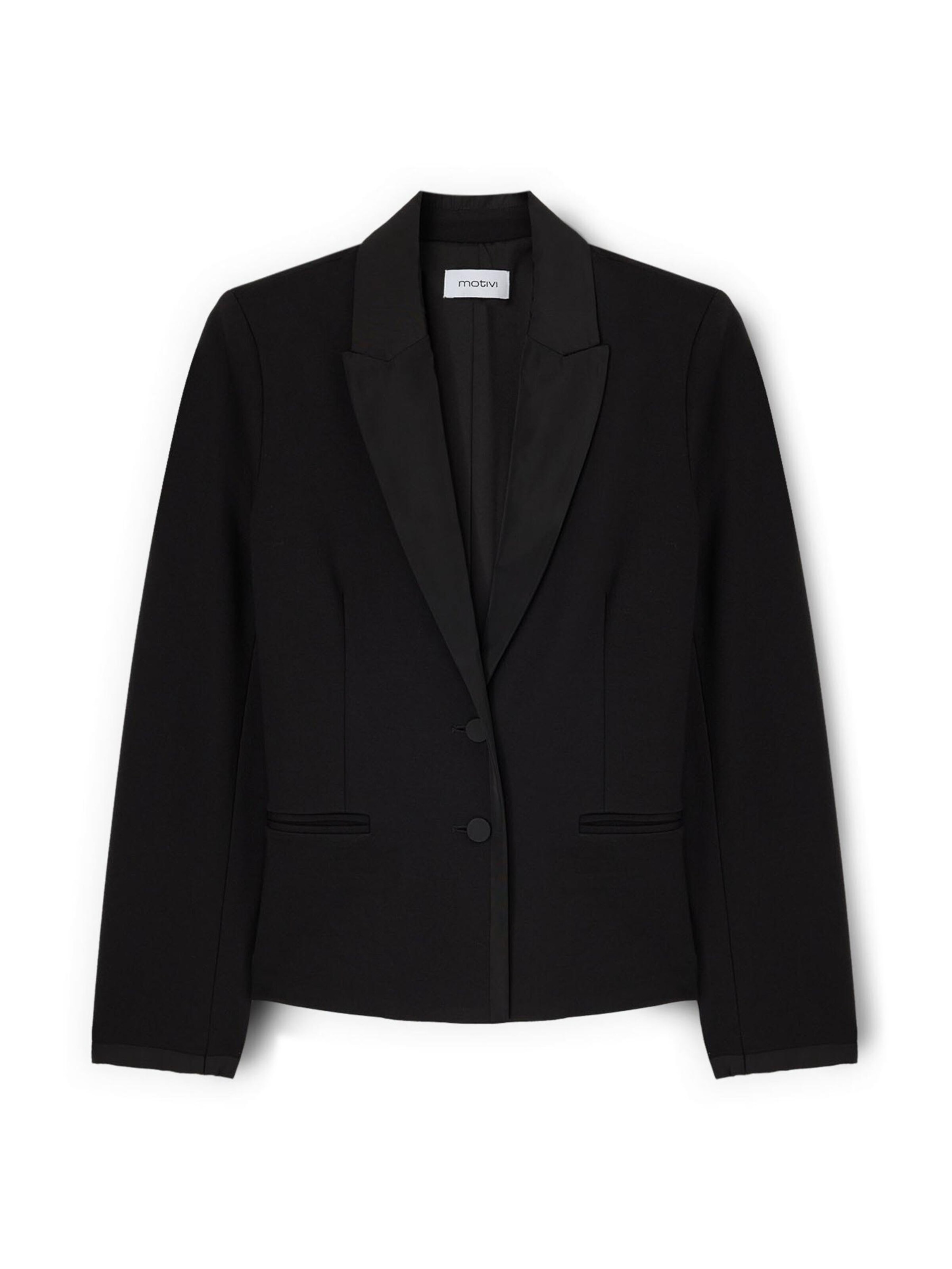 MOTIVI Blazers in Zwart: voorkant