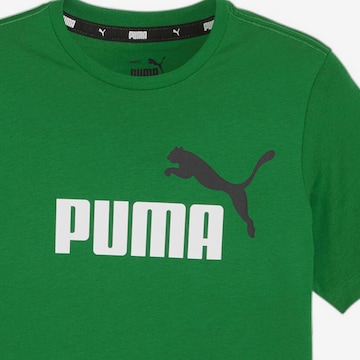 PUMA Performance Shirt 'Essentials' in Green