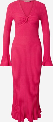 Abito in maglia di Twinset in rosa: frontale