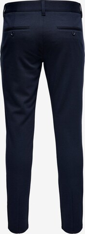 Skinny Pantaloni chino 'Mark' di Only & Sons in grigio
