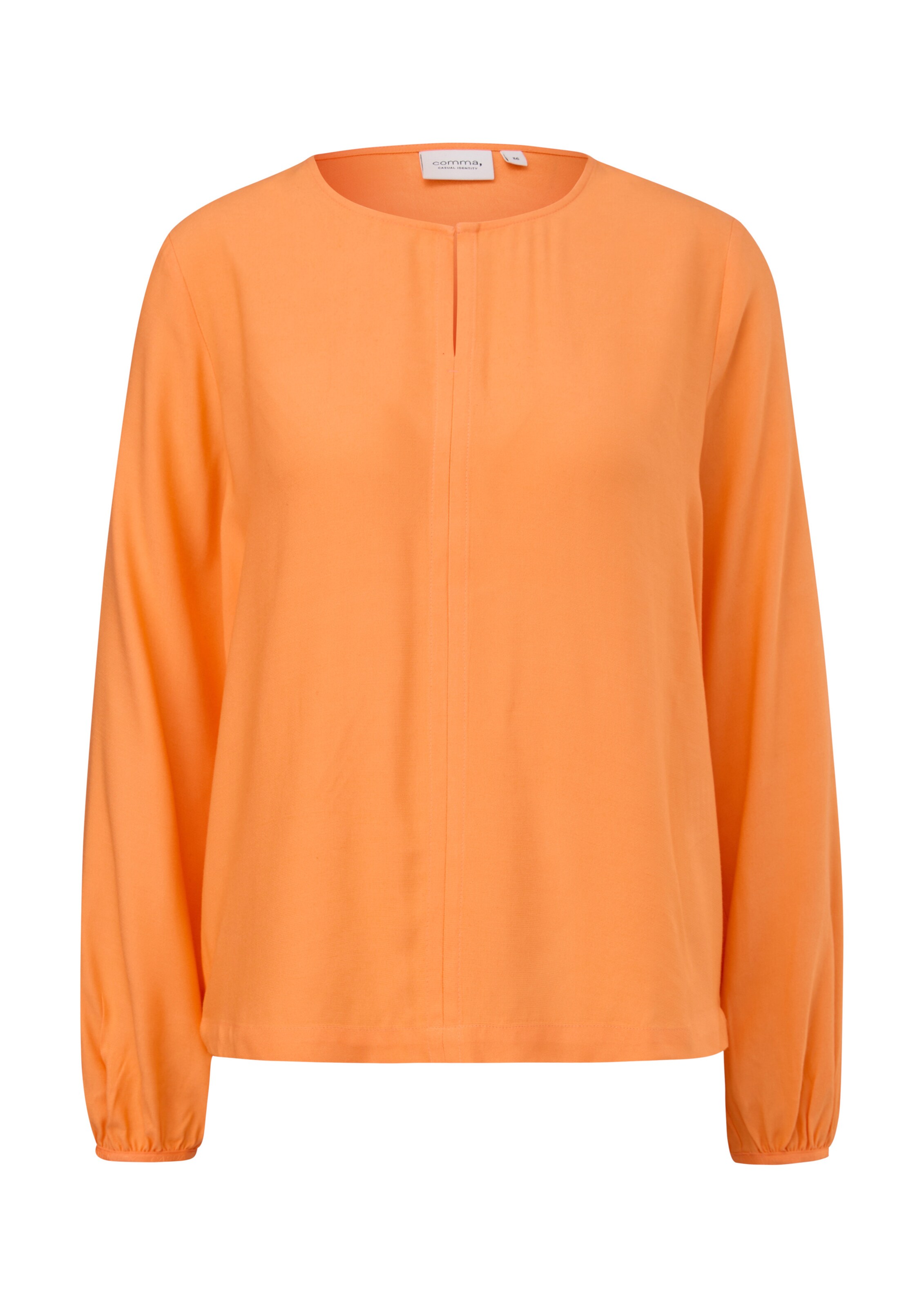 Chemisier COMMA en orange : devant
