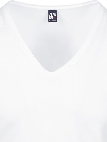 alan red Shirt 'NOV' in White