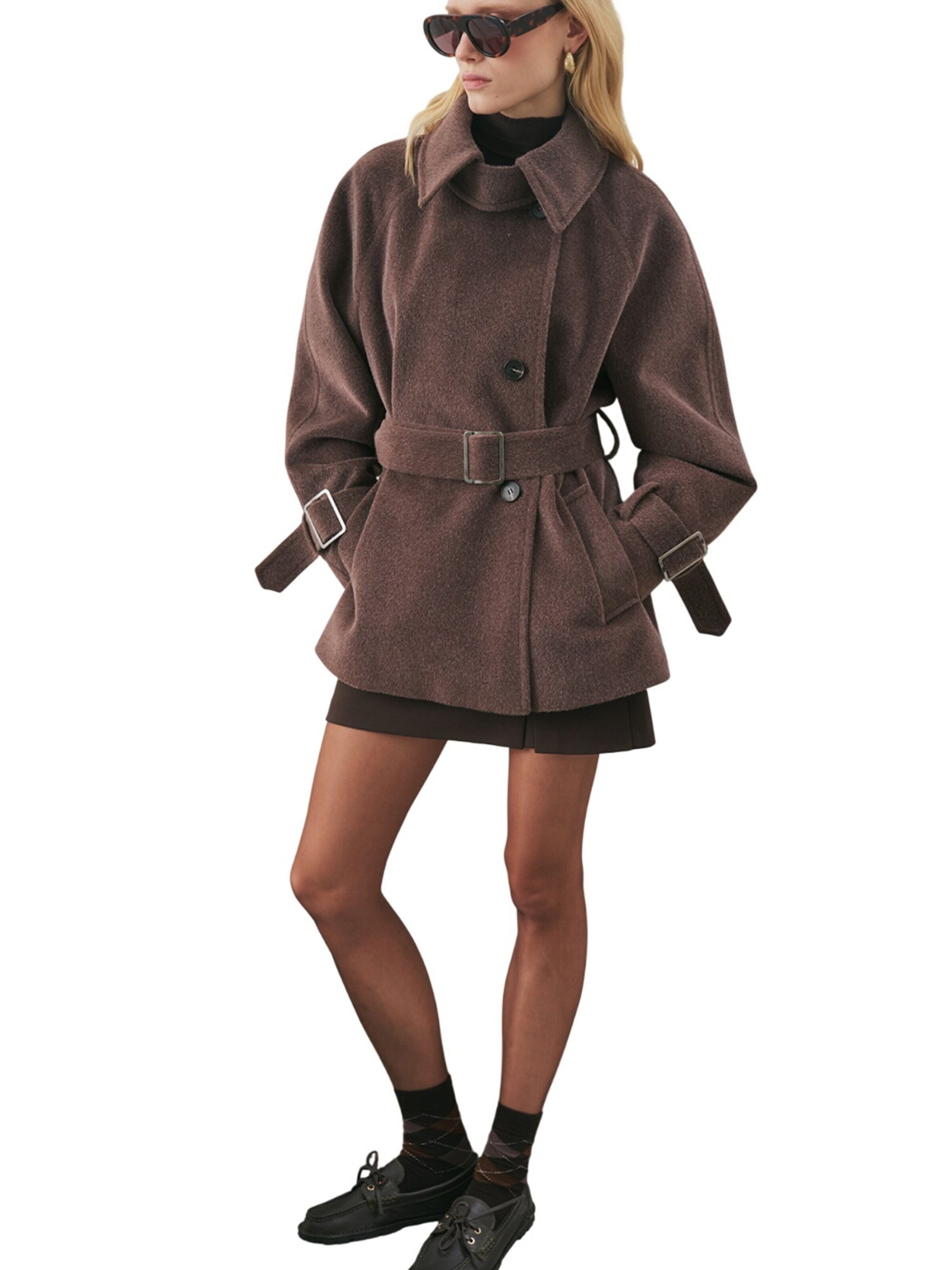 MANUKA Winterjacke‌‌ in Braun