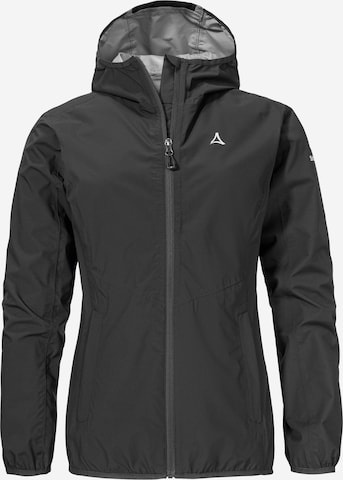 Schöffel Outdoor Jacket in Black: front