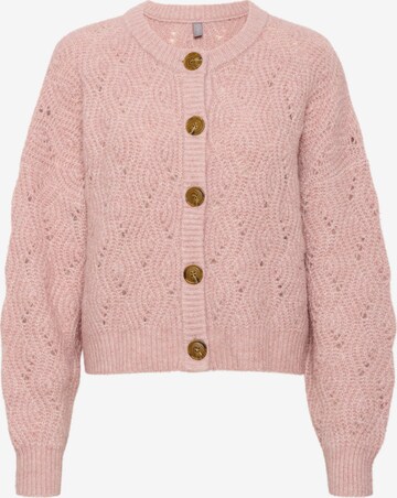 CULTURE Knit Cardigan 'Kimmy' in Pink: front