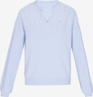 mėlyna IZIA Megztinis: priekis