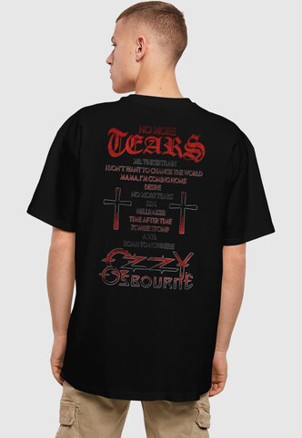 Merchcode Shirt 'Ozzy Osbourne - No More Tears' in Black