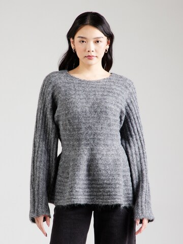 Pull-over 'VMNONO' VERO MODA en gris : devant