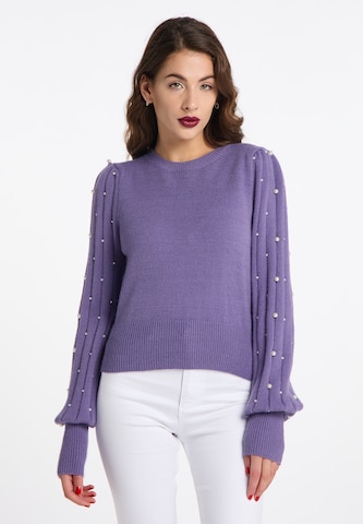 faina Sweater 'Tylin' in Purple: front
