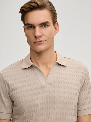 JOOP! Poloshirt 'Cleison' in Beige