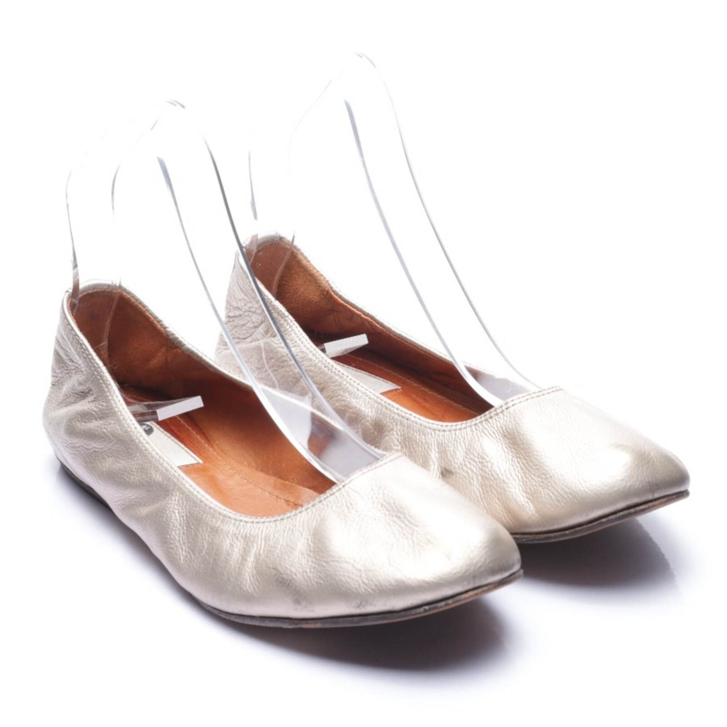 Lanvin Halbschuhe 38 in Silber: Vorderseite