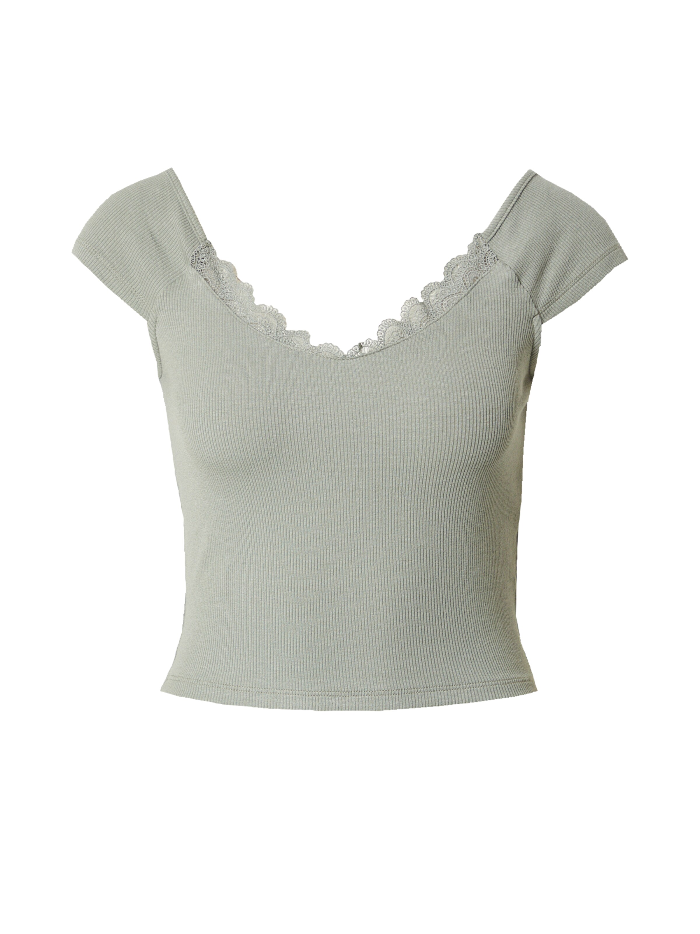 ABOUT YOU Μπλουζάκι 'Mele' σε πράσινο: μπροστά