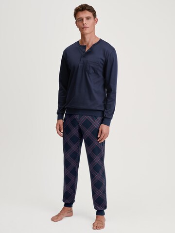 CALIDA Pyjama lang 'Relax Comfy'‌‌‌‌‌‌‌ in Blau