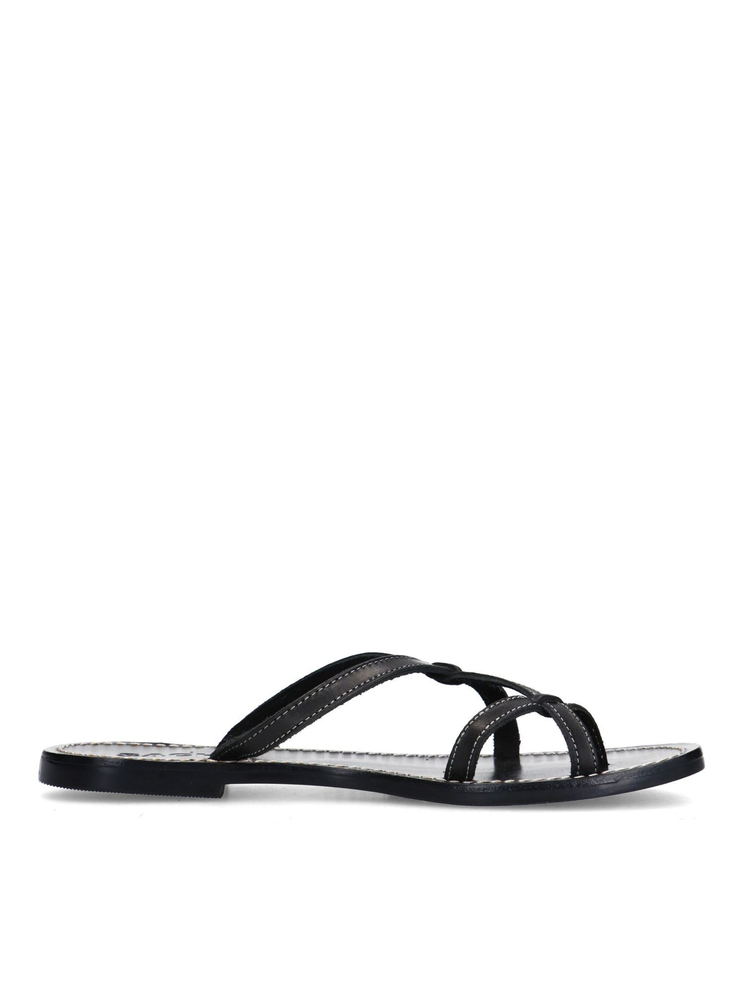 SACHA Teenslipper in Zwart