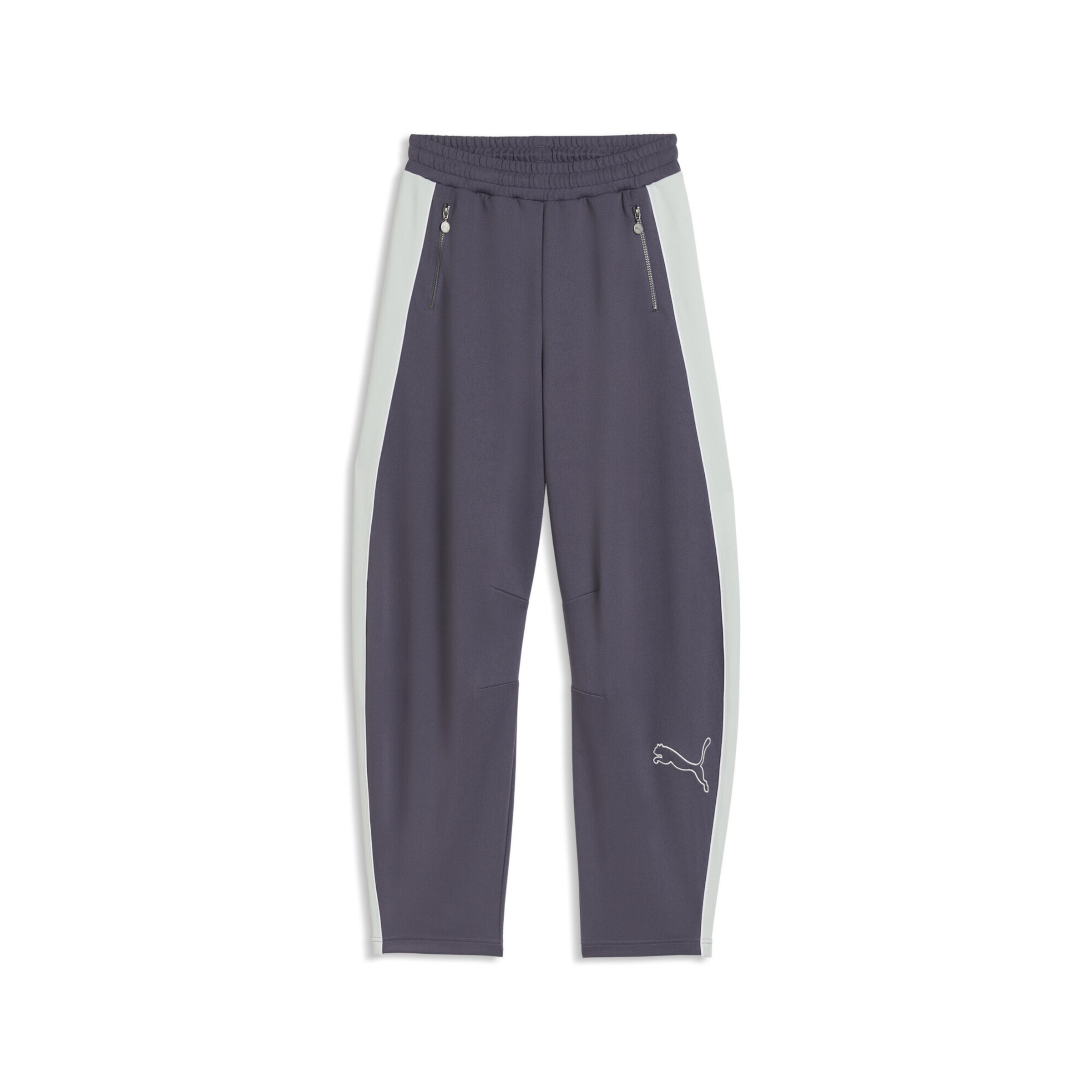 PUMA Sportbroek 'T7 Love Of The Cat' in Grijs: voorkant