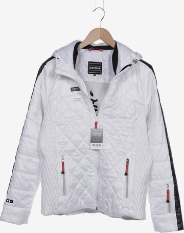 ICEPEAK Jacket & Coat in XXXL in White: front